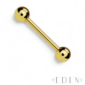 Gold Straight Barbells