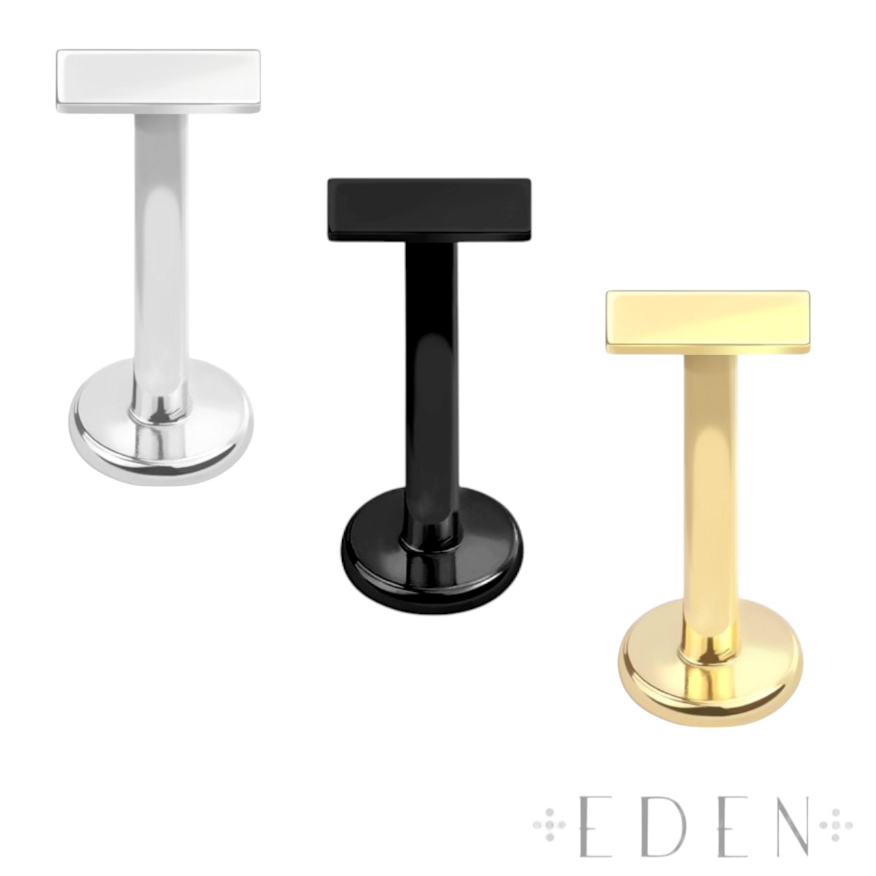 Rectangle Top Labret