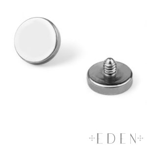 Titanium Flat Discs Dermal & Surface Tops