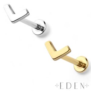 Titanium V-Shaped Top Labret
