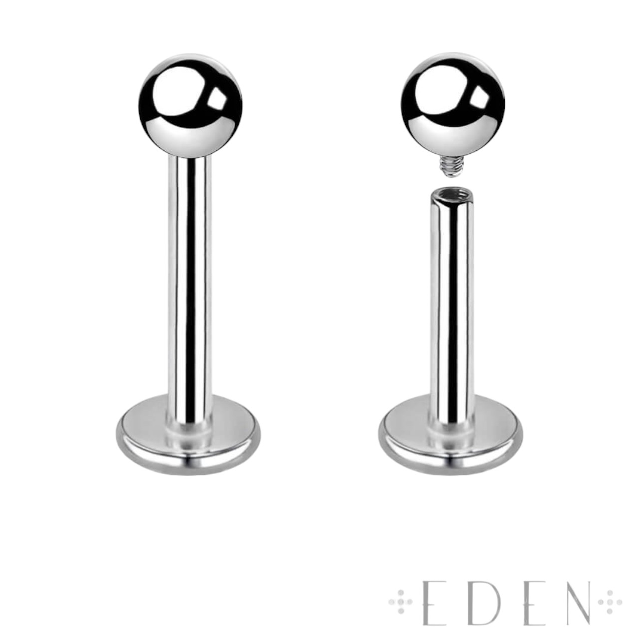 Internally Threaded Labrets