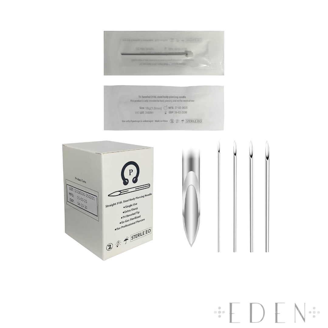 Box with 100pcs Tri Beveled Piercing Needles - Image 2