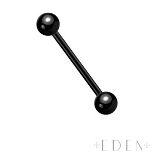 Black Straight Barbells