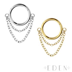 Double Chained Hinged Segment Rings