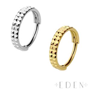 Outward Facing Faceted Hinged Segment