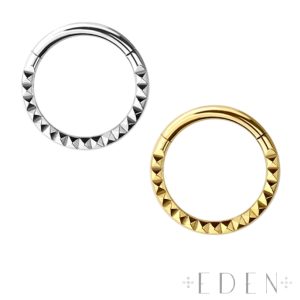 Forward Facing Faceted Hinged Segment