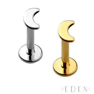 Titanium Moon Top Labret