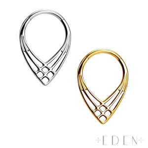 Titanium Woven Chevron Hinged Segment