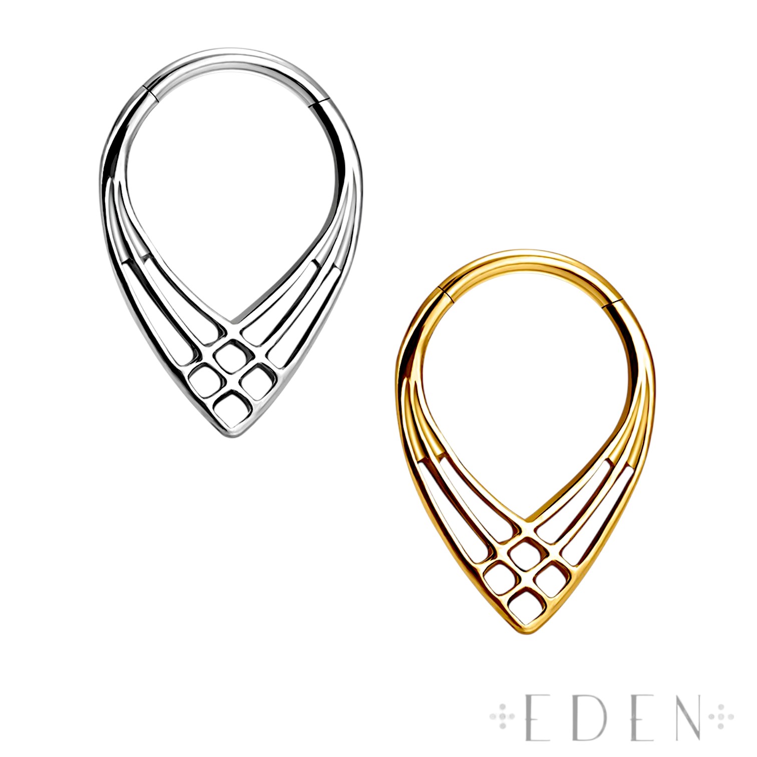 Titanium Woven Chevron Hinged Segment
