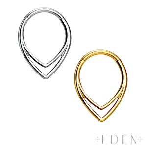 Titanium Double Chevron Hinged Segment